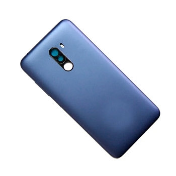 Задняя крышка Xiaomi Pocophone F1 (M1805E10A) синяя